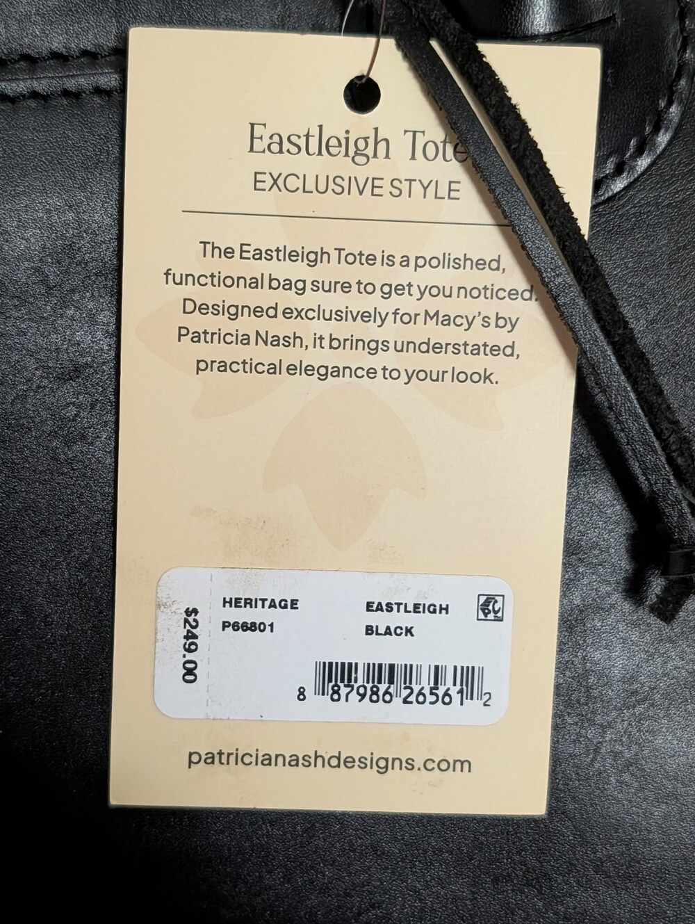 Patricia Nash Eastleigh Leather Bag *NWT * Gorgeous *** - Picture 4 of 4